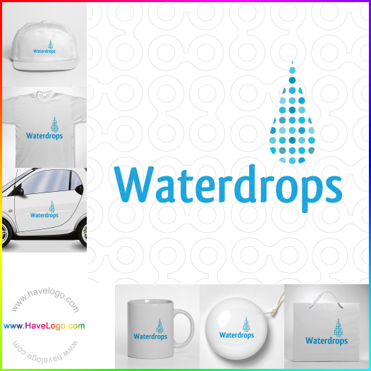 Compra un diseño de logo de agua 10453