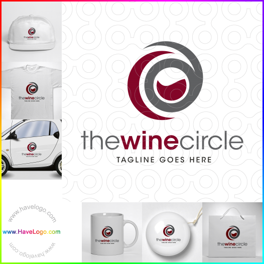 Koop een wijn logo - ID:55826