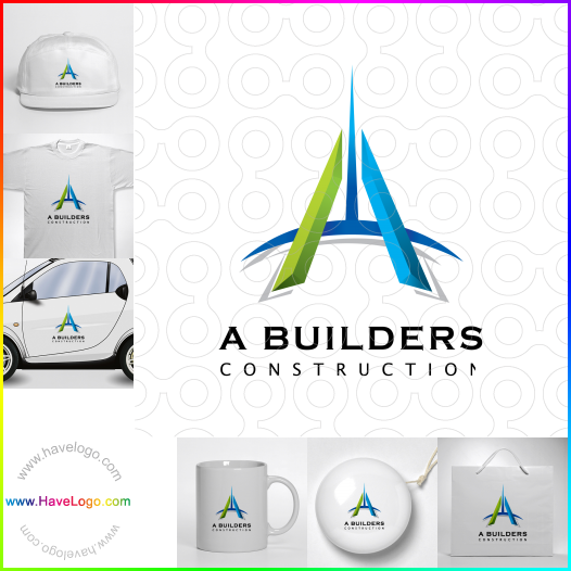 Compra un diseño de logo de A Builders Construction 65024