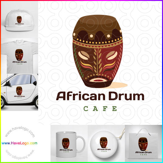 Acquista il logo dello African Drum 63305