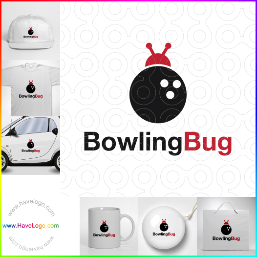 Compra un diseño de logo de Bowling Bug 63661