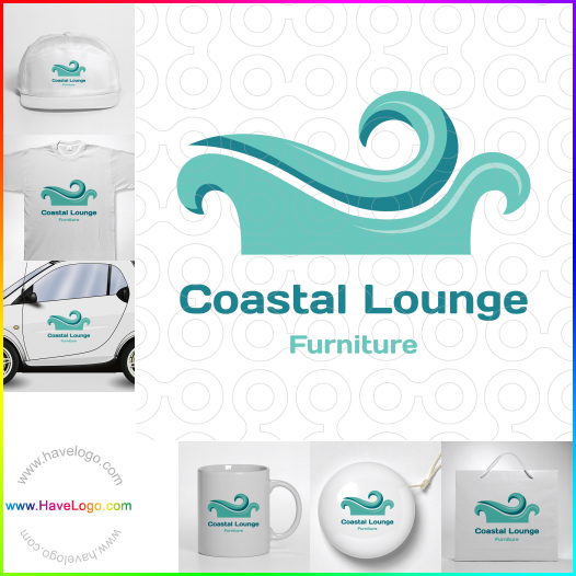 Compra un diseño de logo de Coastal Lounge 63488