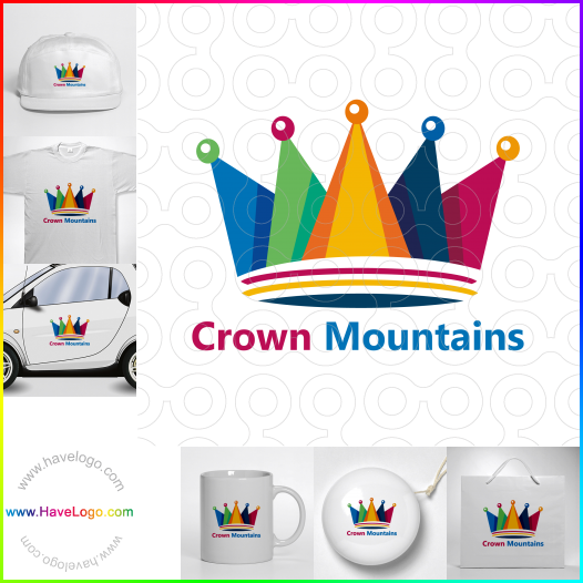 Koop een Crown Mountains logo - ID:62009