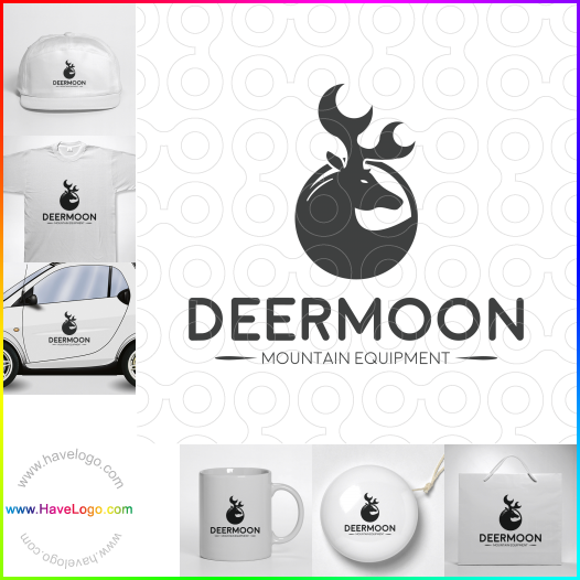 Logo Deer Moon