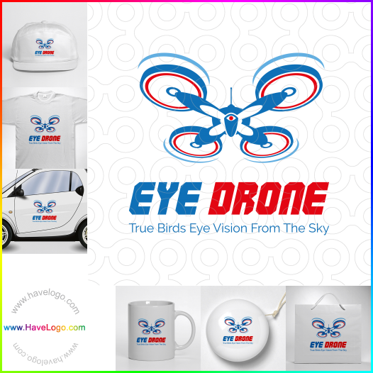 Compra un diseño de logo de Drone Logo 66875