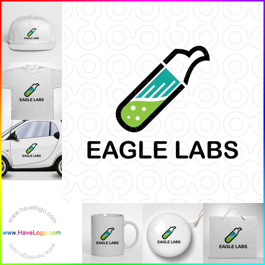 Compra un diseño de logo de Eagle Labs 64406