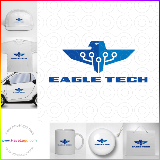 Compra un diseño de logo de Eagle Tech 65394