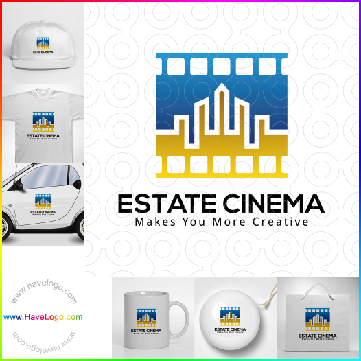 Compra un diseño de logo de Estate Cinema 63924