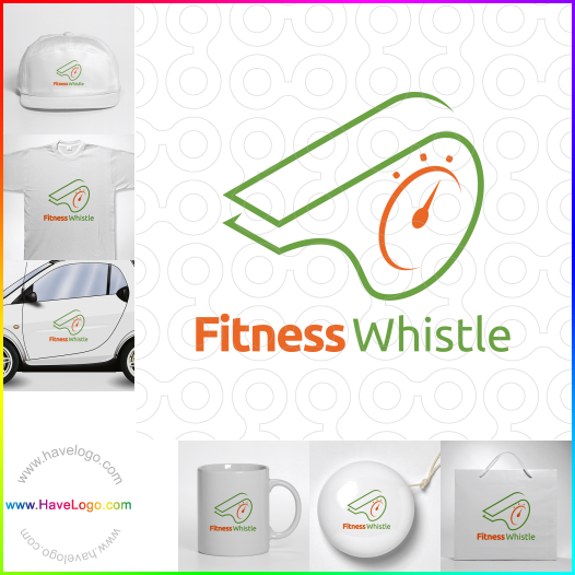 Compra un diseño de logo de Fitness Whistle 66176