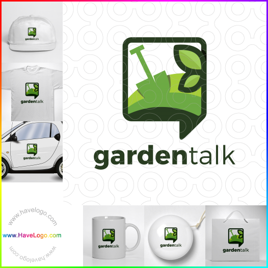 Compra un diseño de logo de Garden Talk 67253