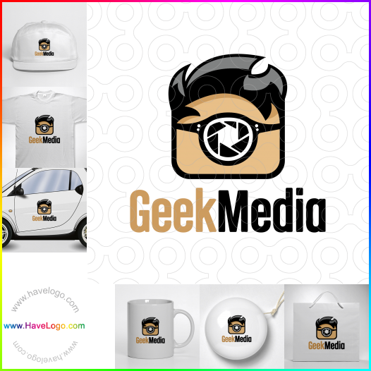 Compra un diseño de logo de Geek Media 61834
