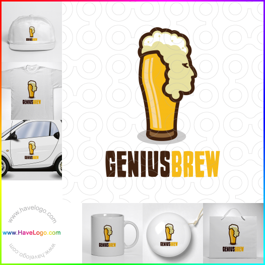 Acheter un logo de Genious Brew - 60675
