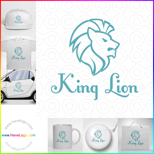 Koop een King Lion logo - ID:63614