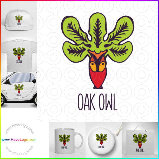 Acquista il logo dello Oak Owl 61004