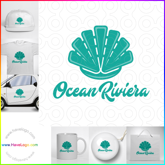 Compra un diseño de logo de Ocean Riviera 65285