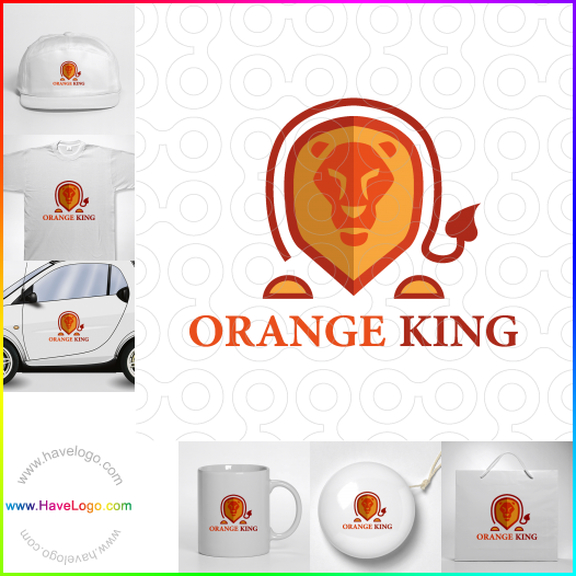 Acquista il logo dello Re arancione 60442