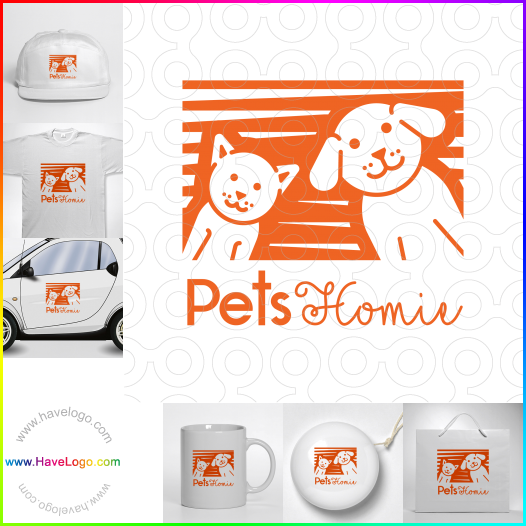 Compra un diseño de logo de PetsHomie 65554