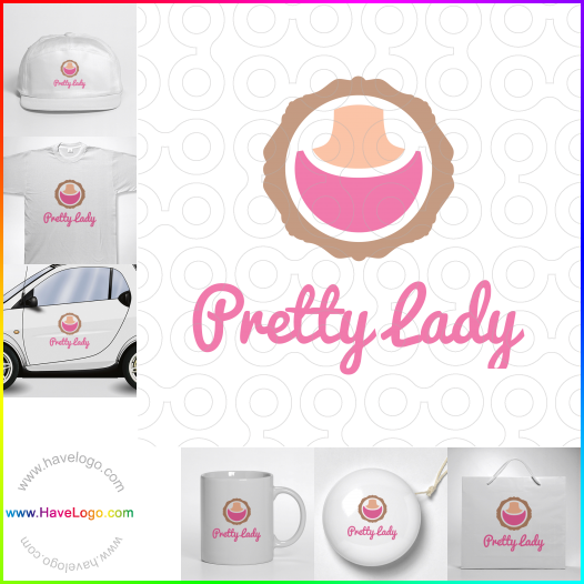 Compra un diseño de logo de Pretty Lady 63289
