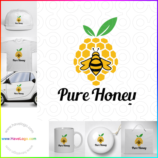 Acquista il logo dello Miele puro 62894