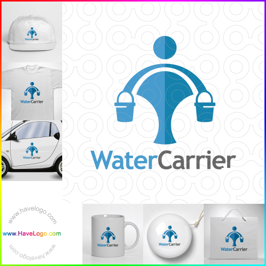 Compra un diseño de logo de Portador de agua 66503