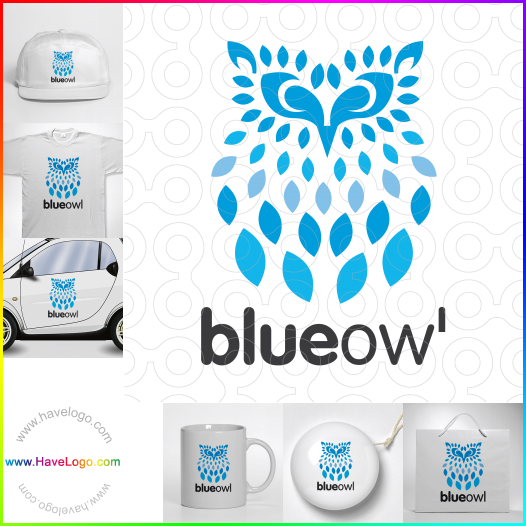Acheter un logo de bleu - 53870
