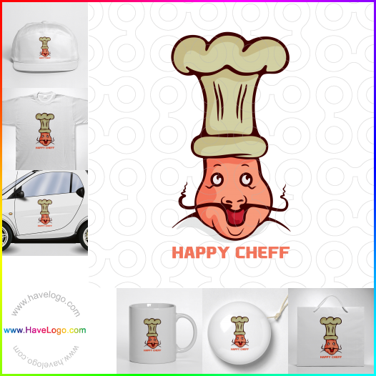 Compra un diseño de logo de chef 44546