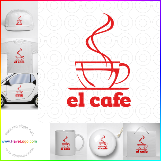 Compra un diseño de logo de Café 41321