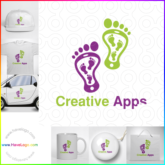 Acquista il logo dello app creative 63677