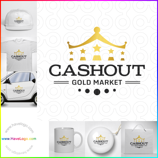 Koop een goudhandelaren logo - ID:51116
