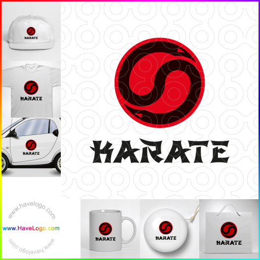 Acquista il logo dello karate 30285