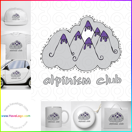 Acheter un logo de alpinisme - 5673