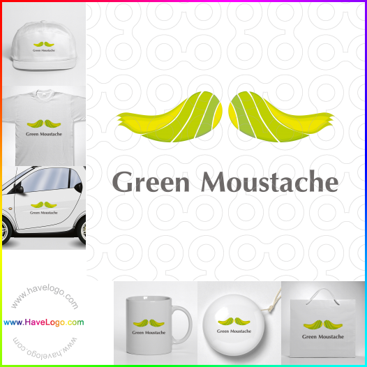 Acheter un logo de moustache - 37189