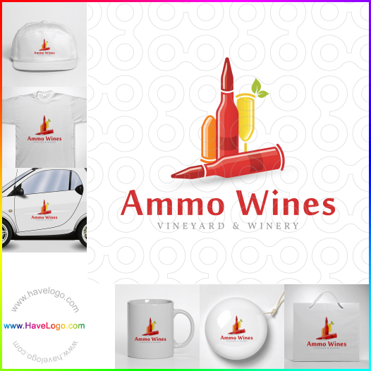 Compra un diseño de logo de Ammo Wines 61970