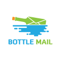 Logo Bottle Mail