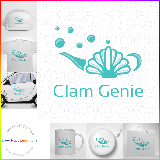 Koop een Clam Genie logo - ID:60892