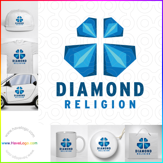 Acquista il logo dello Religione del diamante 66242