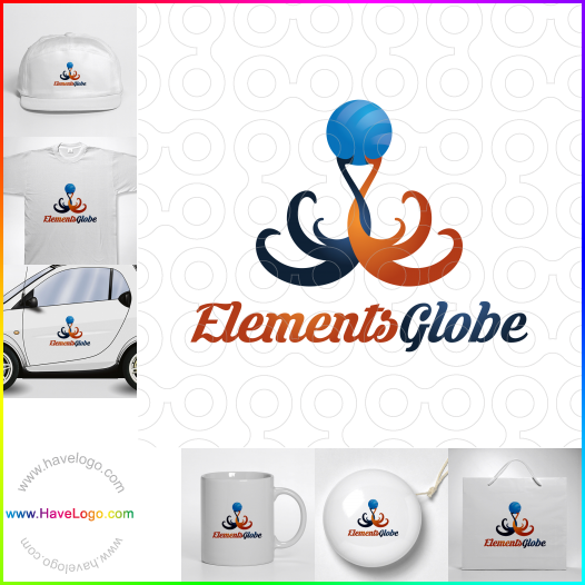 Acheter un logo de Elements Globe - 62967
