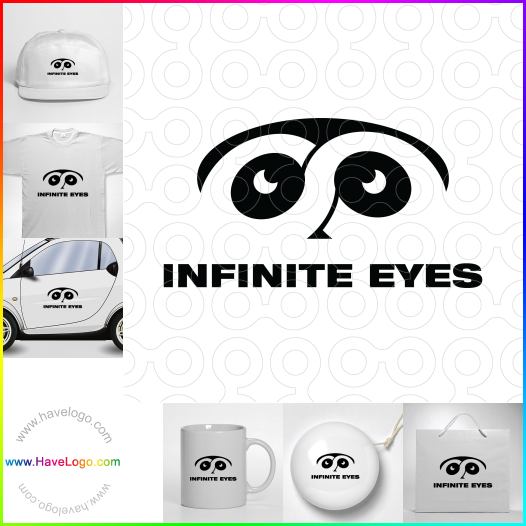 Compra un diseño de logo de Ojos infinitos 64639