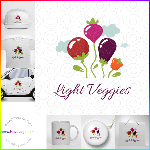 Koop een Light Veggies logo - ID:60936