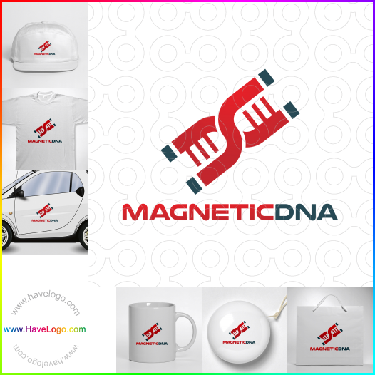 Acquista il logo dello DNA magnetico 61234