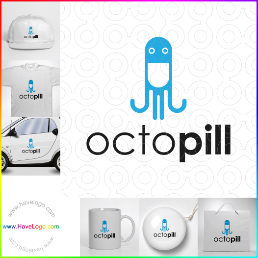 Acheter un logo de Octo Pill - 64540