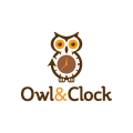 logo de Owl & Clock