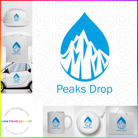 Acheter un logo de Peaks Drop - 65490