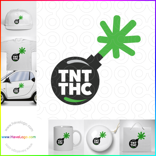 Compra un diseño de logo de TNT THC 66948
