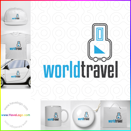 Compra un diseño de logo de World Travel 65965