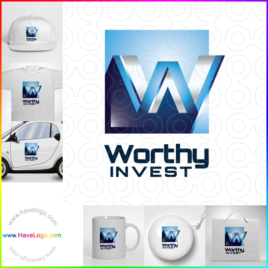 Koop een Worthy Invest logo - ID:59986