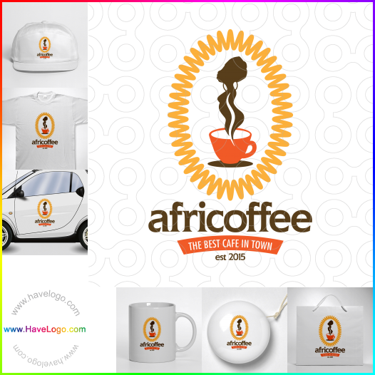 Koop een cappuccino logo - ID:50764