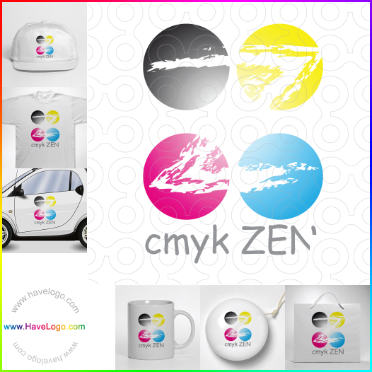 Acquista il logo dello cmyk 55682