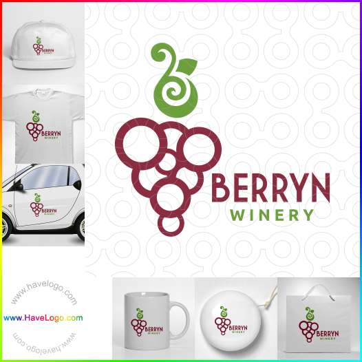 Koop een druivensapfabrikant logo - ID:51009