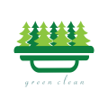 biologisch voedsel winkel logo
